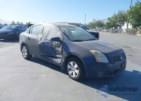 2007 Nissan Sentra 2.0 from USA, damaged, VIN 3N1AB61E37L613516